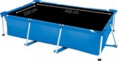 Comfortpool Pro - Solarzeil/Afdekzeil Rechthoekig Zwembad - Geschikt voor zwembaden van 450 x 220 cm - Zwart - Geschikt als Intex afdekzeil of Bestway afdekzeil