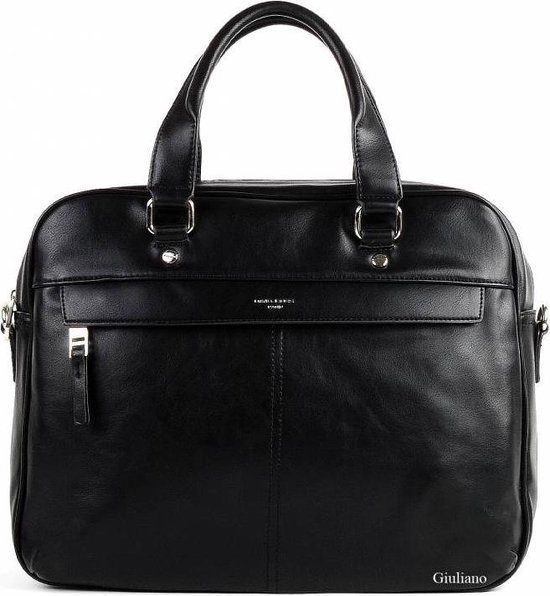 David Jones Kunstlederen handtas Akte Laptop