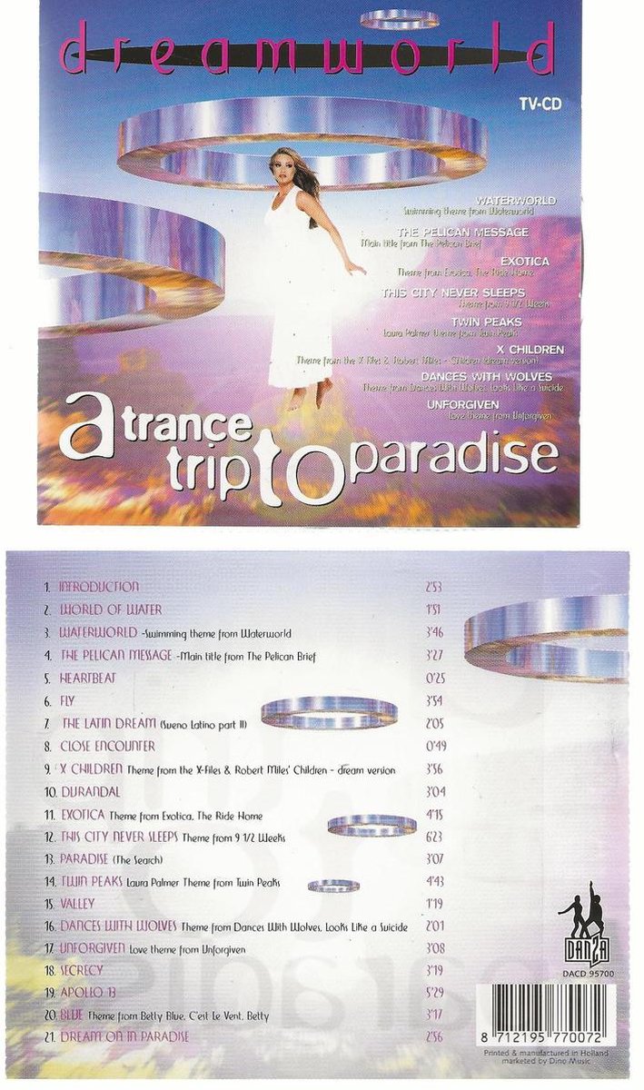 DREAMWORLD - a Trance Trip To Paradise - CD
