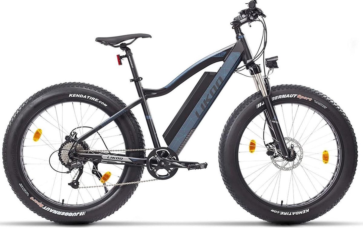 Qivelo Fito26 elektrische trekkingfiets mountainbike Ebike Fiets - blauw