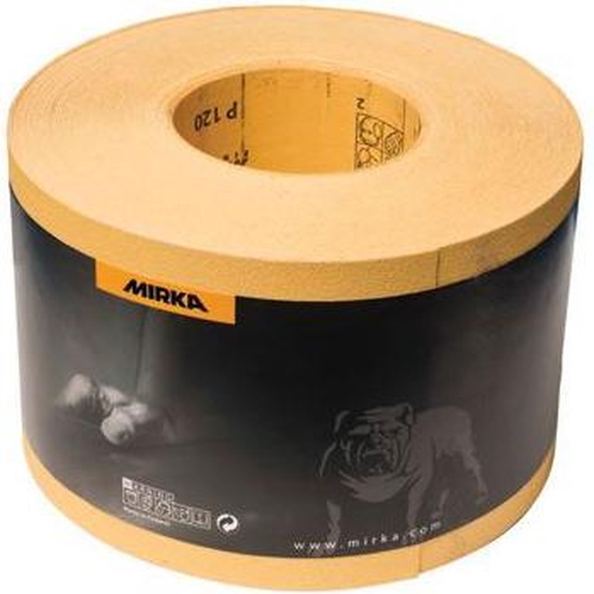 MIRKA Gold rol 115mm x 50 meter - P180