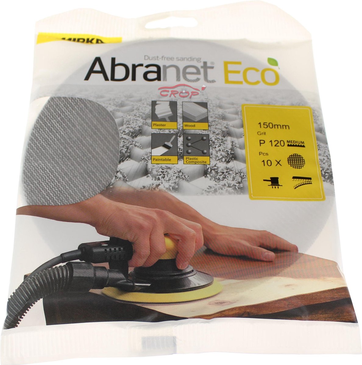 MIRKA Abranet ECO Schuurschijven 150mm *KLEINVERPAKKING* - P120