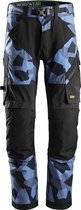 Snickers FlexiWork Werkbroek Stretch+ 6903 - Mannen - Camoblauw/Zwart - 58