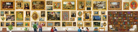Grafika - Voyage autour de l'art (puzzle d'art, 54.000 pièces, 864 x 204  cm) | bol.com