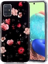 Voor Samsung Galaxy A51 5G Lichtgevende TPU zachte beschermhoes (roze)