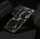 Voor Xiaomi Mi 10 Marble Pattern Soft TPU beschermhoes (zwart)