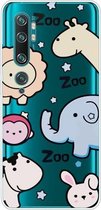 Voor Xiaomi CC9 Pro Lucency Painted TPU Protective (dierentuin)