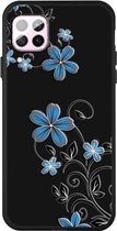 Voor Huawei P40 Lite Pattern Printing Embossment TPU Mobile Case (kleine orchidee)