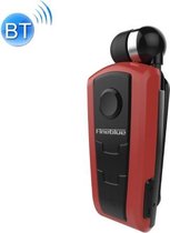 F910 CSR4.1 Intrekbare kabel Beller Trillingsherinnering Anti-diefstal Bluetooth-headset (rood)