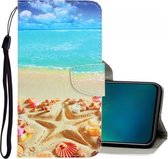 Voor Vivo V17 Pro 3D Gekleurde Tekening Horizontale Flip PU Leren Case met Houder & Kaartsleuven & Portemonnee (Pentagram)