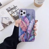 Geschilderde IMD Matte TPU telefoon beschermhoes voor iPhone 11 Pro (Firebird Leaf)