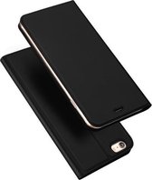 DUX DUCIS Skin Pro Series horizontale flip PU + TPU lederen hoes voor iPhone 6 Plus & 6s Plus, met houder en kaartsleuven (zwart)
