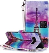 Magisch 3D Helder Gekleurd Tekening Patroon Horizontale Flip PU Leren Case met Houder & Kaartsleuven & Portemonnee & Fotolijst voor Galaxy Note 8 (Iron Tower)