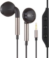 520 3,5 mm plug in-ear bedrade oortelefoon met draadbediening, kabellengte: 1,2 m (koffie)