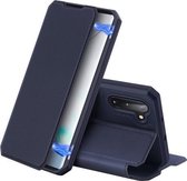 Voor Galaxy Note 10 DUX DUCIS Skin X-serie PU + TPU horizontale flip lederen tas met houder en kaartsleuven (blauw)