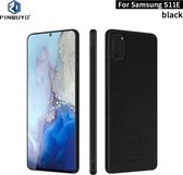 Voor Galaxy S20 PINWUYO Pin Rui-serie Klassiek leer, PC + TPU + PU-leer Waterdicht en anti-vallen All-inclusive beschermende schaal (zwart)