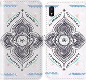 Voor Samsung Galaxy A10e & A20e 3D-schilderij Gekleurd tekeningpatroon Horizontaal Flip TPU + PU-lederen hoes met houder & kaartsleuven & portemonnee & lanyard (tol)