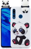Voor Huawei Y7 (2019) schokbestendig Cartoon TPU beschermhoes (Panda)
