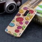 Macaroon Pattern Soft TPU Case voor Galaxy S9 +