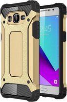 Voor Galaxy J2 Prime / G532 Tough Armor TPU + PC combinatiebehuizing (goud)