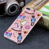 Puppet Toys Pattern Soft TPU Case voor iPhone 8 Plus & 7 Plus