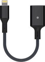 8-pins naar USB OTG-adapterkabel, geschikt voor systemen boven IOS 13 (zwart)