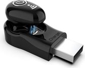 S650 Tweede generatie oplaadstation Mini Bluetooth-oortelefoon Draadloze oordopjes Zakelijk Onzichtbare handsfree oortelefoon in het oor met microfoon (zwart)