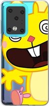 Voor Galaxy S20 Ultra Lucency Painted TPU Protective (Dizzy Rabbit)