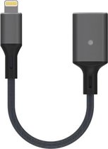 8-pins naar USB OTG-adapterkabel, geschikt voor systemen boven IOS 13 (grijs)