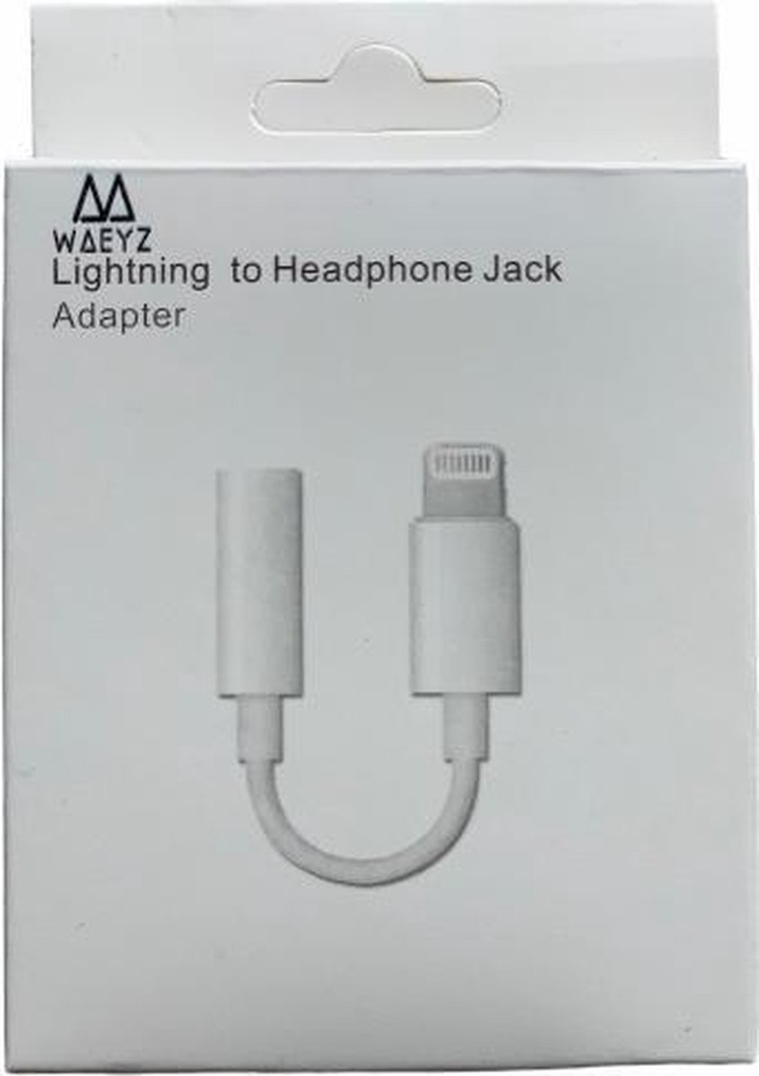 WAEYZ - Aux Kabel geschikt voor iPhone - Apple Lightning naar 3.5MM  Koptelefoon Jack... | bol.com