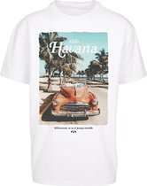 Heren Oversized T-Shirt Havana Vibe Oversize Tee wit