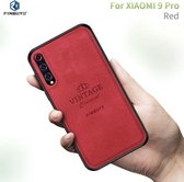 Voor Xiaomi Mi 9 Pro PINWUYO Zun-serie PC + TPU + huid Waterdicht en anti-val All-inclusive beschermende schaal (rood)
