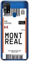 Voor Samsung Galaxy M31 Boarding Pass Series TPU telefoon beschermhoes (Montreal)