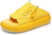 Comfortabele wilde antislip slijtvaste pantoffelsandalen voor dames (kleur: geel maat: 35)