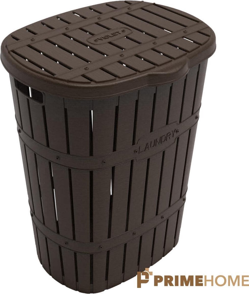 REV 0087710712,Ribelli Chromen Wasbox Wasmand Met 50 Liter Deksel 662107052