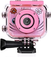 G20 5.0 megapixel 1,77 inch scherm 30m waterdichte HD digitale camera voor kinderen (roze)