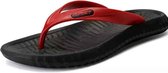 Eenvoudige en stijlvolle casual wilde slippers voor heren (kleur: rood, maat: 42)