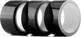 Bundle - Bondage Tape - 3-pack - Black met glijmiddel