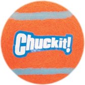 Chuckit - Tennisbal - Voor honden - Maat S - Oranje - 2 stuks