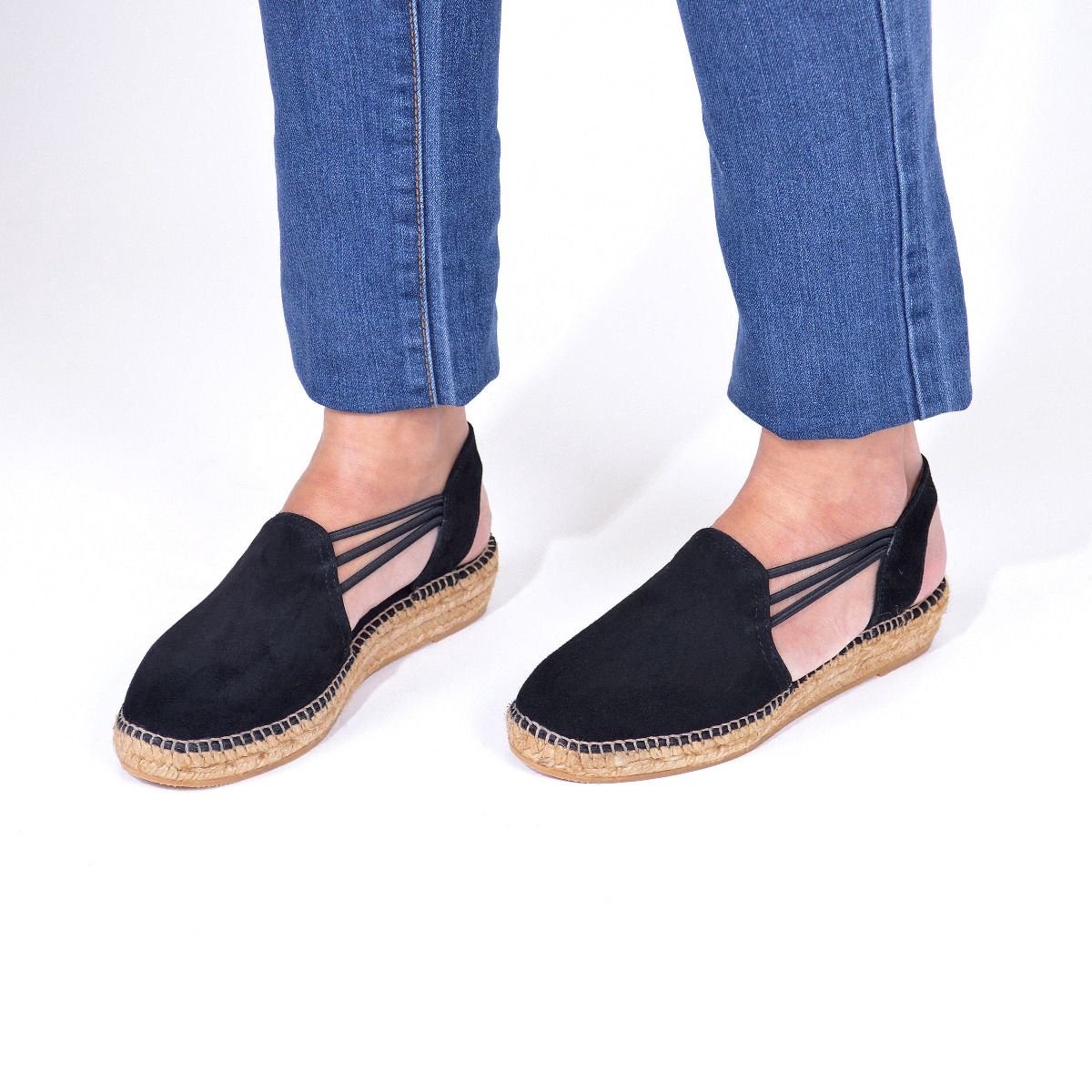 Espadrilles Toni Pons Nuria Femme Noir Noir Noir Taille 36 bol