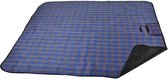 Compact Picknickkleed - Draagbaar - Picknickkleed waterdicht - 145 x 180 - Buitenkleed - Kleed - Picknick deken - Strandkleed - Lente - Blauw