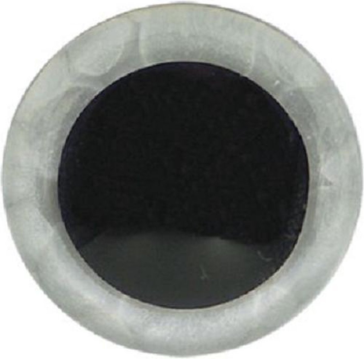 Veiligheidsogen 10mm (zak à 10st) (transparant met zwarte iris) - Restyle