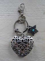 Sleutelhanger/tashanger (Hart)