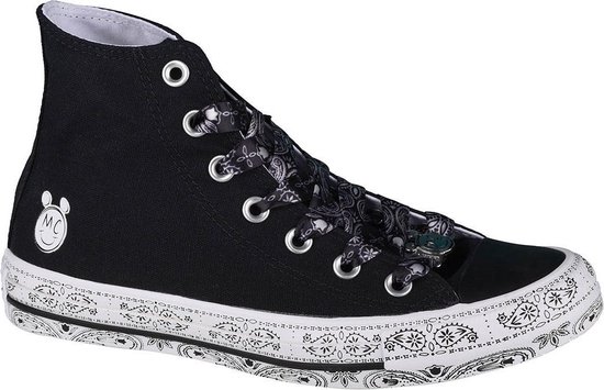 Donau Mobiliseren getuigenis Converse - As Hi Miley - Sneaker hoog sportief - Dames - Maat 41 -  Zwart;Zwarte -... | bol.com