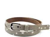 Kidzzbelts Meisjesriem 1800 - Taupe - 75 cm