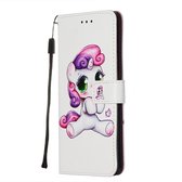 Samsung Galaxy S20 Ultra Hoesje - Mobigear - Design Serie - Kunstlederen Bookcase - Pony - Hoesje Geschikt Voor Samsung Galaxy S20 Ultra