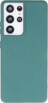 Wicked Narwal | Fashion Color TPU Hoesje Samsung Samsung Galaxy S21 Ultra D. Groen