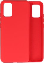 Wicked Narwal | Fashion Color TPU Hoesje Samsung Samsung Galaxy A02s Rood