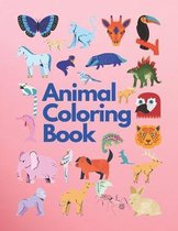 Animal Coloring Book: animal Coloring Book For Adults and Teens with Enjoy & Fun, Relaxing, Inspiration and challenge yourself. Size