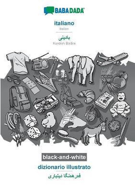BABADADA black-and-white, italiano - Kurdish Badini (in arab ... - cover